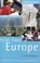 Cover of: Rough Guide First-time Europe 