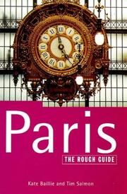 Cover of: The Rough Guide to Paris by Kate Baillie, Tim Salmon, Margo Daly