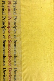 Cover of: Physical principles of semiconductor devices by Harry E. Talley