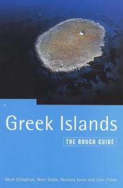 Cover of: The Rough Guide to Greek Islands by Mark Ellingham, Marc Dubin, Natania Jansz