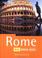 Cover of: The Mini Rough Guide to Rome, 1st Edition (Rough Guide Mini Guides)