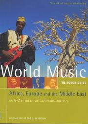 Cover of: World music by edited by Simon Broughton, Mark Ellingham and Richard Trillo, with Orla Duane and Vanessa Dowell.