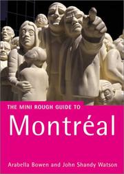 Cover of: The Rough Guide to Montreal (Rough Guide Mini Guides)