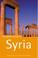 Cover of: The Rough Guide to Syria