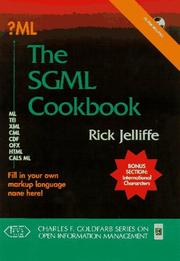 The XML & SGML cookbook by Rick Jelliffe