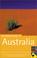 Cover of: The Rough Guide to Australia (Rough Guide Australia)
