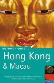 Cover of: The Rough Guide to Hong Kong & Macau by Jules Brown