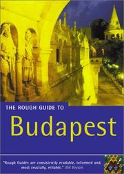Cover of: The Rough Guide to Budapest by Charles Herbert, Dan Richardson