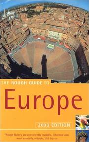 Cover of: The Rough Guide to Europe