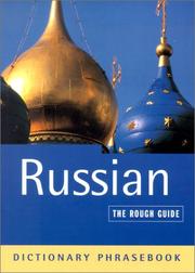 Cover of: The Rough Guide to Russian Dictionary Phrasebook 2 (Rough Guide Phrasebooks)
