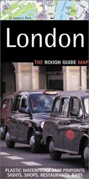 Cover of: The Rough Guide London Map by Rough Guides