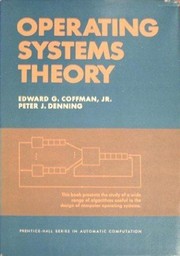 Cover of: Operating systems theory by E. G. Coffman