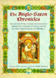 Cover of: The Anglo-Saxon Chronicles by Anne Savage