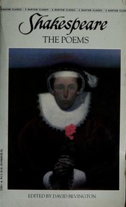 Cover of: The poems by William Shakespeare