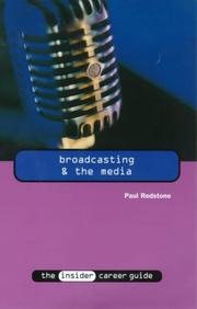 Cover of: Broadcasting and the Media by Karen Holmes