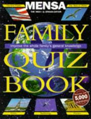 Cover of: Mensa Family Quiz Book (Mensa) by Robert Allen
