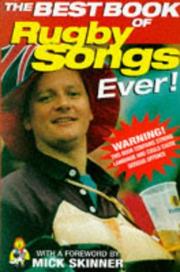 Cover of: The Best Book of Rugby Songs Ever! by Gavin Mortimer