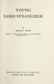 Cover of: Young Lord Stranleigh
