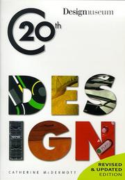 Cover of: Design Museum Book of Twentieth Century Design (Designers of the 20th Century)
