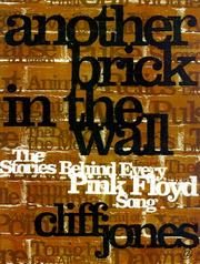 Cover of: Another Brick In The Wall by Cliff Jones