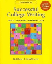 Cover of: Successful College Writing with 2009 MLA and 2010 APA Updates & Research Pack by Kathleen T. McWhorter, Barbara Fister