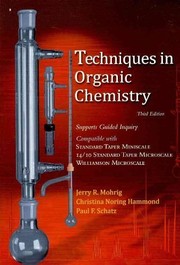 Cover of: Techniques in Organic Chemistry, Molecular Structure Modelling Set & Guide