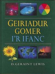 Cover of: Geiriadur Gomer I'r Ifanc by D.Geraint Lewis