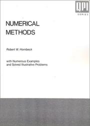 Numerical methods by Robert W. Hornbeck