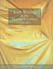 Cover of: Irish Writing in the Twentieth Century by David Pierce