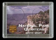 National Park Quarters 2x3 Plastic Display Case by Whitman Publishing