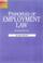 Cover of: Employment Law (Principles Of Law)
