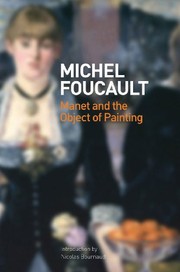 Cover of: Manet and the Object of Painting