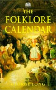 Cover of: Folklore Calendar