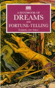 Cover of: Handbook of Dreams and Fortune Telling by Zadkiel, Sibly
