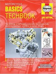 Cover of: Motorcycle Basics Techbook (Haynes Manuals)(2nd Edition)