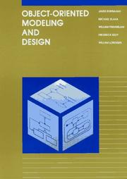 Cover of: Object-oriented modeling and design by James Rumbaugh ... [et al.].