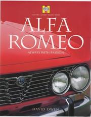 Cover of: Alfa Romeo by Owen, David