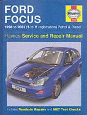 Cover of: Ford Focus Service and Repair Manual (Haynes Service and Repair Manuals)