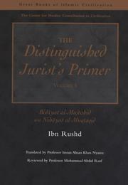 Cover of: The Distinguished Jurist's Primer Volume I