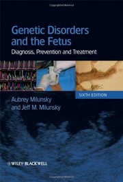 Cover of: Genetic Disorders and the Fetus by 