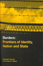 Cover of: Borders by Hastings Donnan, Thomas M. Wilson