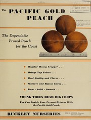 Cover of: The Pacific gold peach by Buckley Nurseries