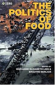 Cover of: The Politics of Food by 