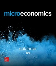 Cover of: Microeconomics by David Colander