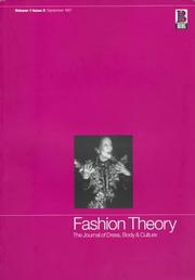 Cover of: Fashion Theory: Volume 1, Issue 3: The Journal of Dress, Body and Culture (Fashion Theory)