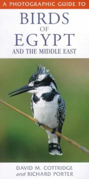 Cover of: A Photographic Guide to Birds of Egypt and the Middle East (Photoguides)