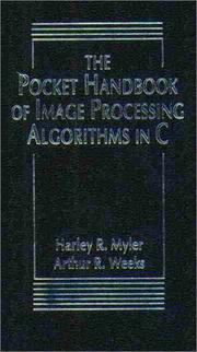 Cover of: The Pocket Handbook of Image Processing Algorithms In C