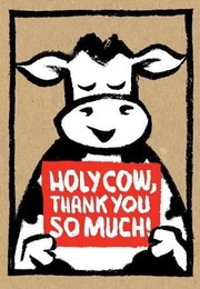 Cover of: Holy Cow: Thank You So Much!