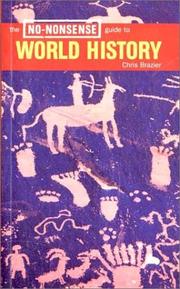 Cover of: The No-Nonsense Guide to World History (No-Nonsense Guides) by Chris Brazier