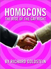 Cover of: Homocons | Goldstein, Richard